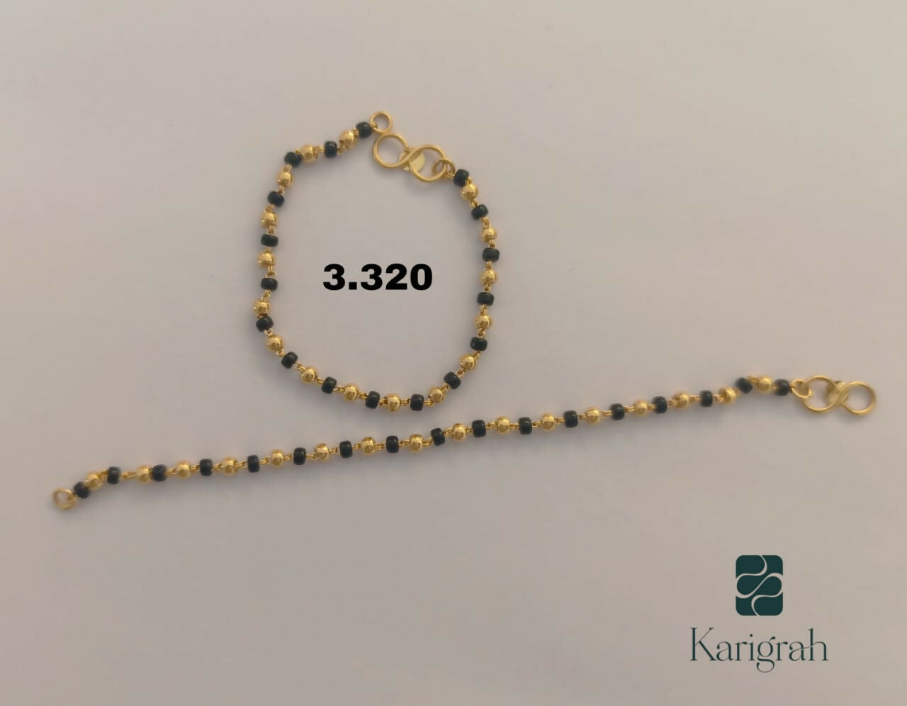 Kids Mangalsutra Bracelet Sarafa Bazar India