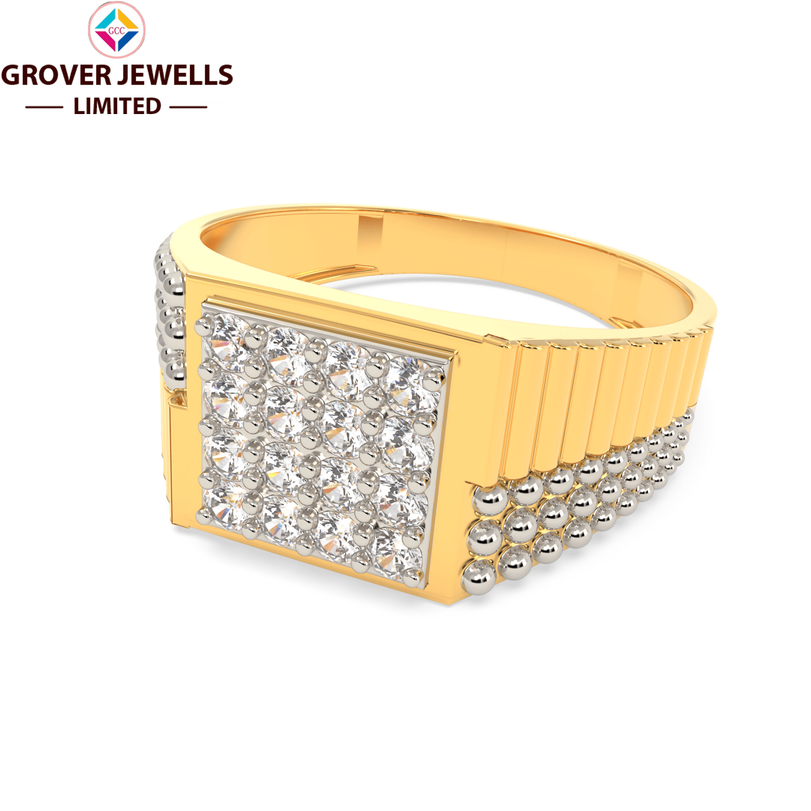 STONE GENTS RING (SGR-419) Sarafa Bazar India