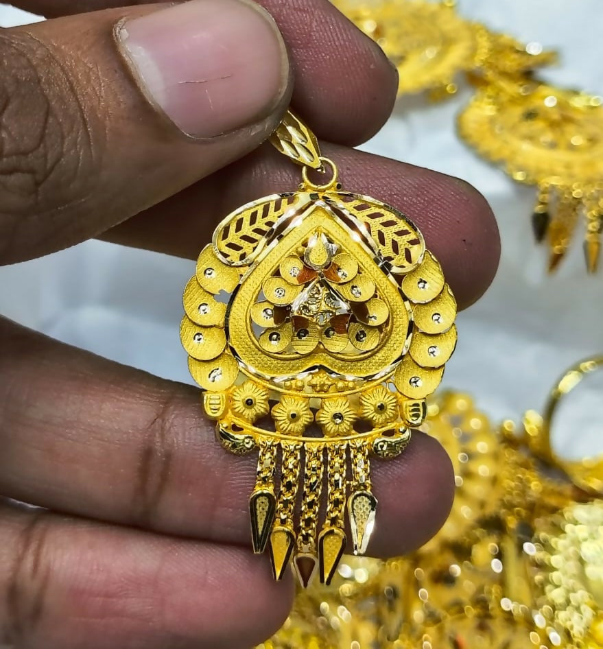 Gold Pendants Sarafa Bazar India