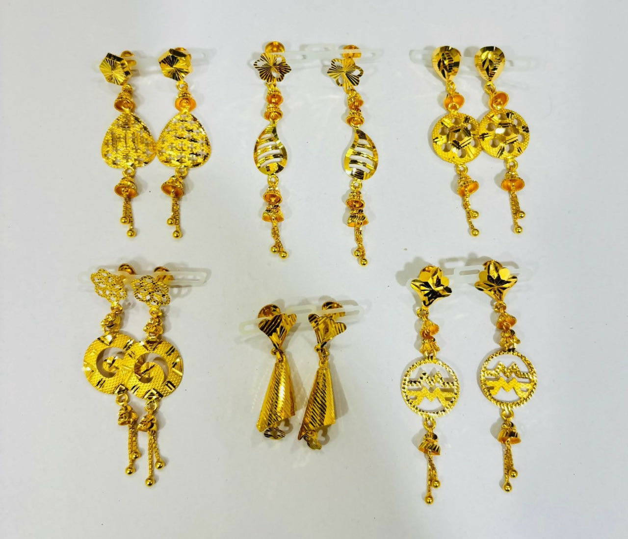 Gold Earrings Sarafa Bazar India