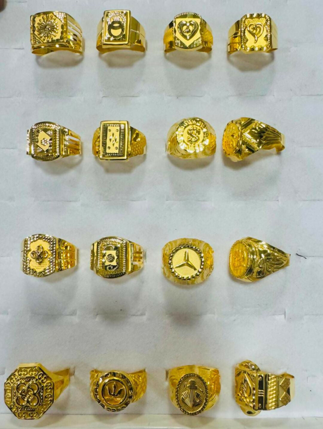 Gold Gents Rings Sarafa Bazar India