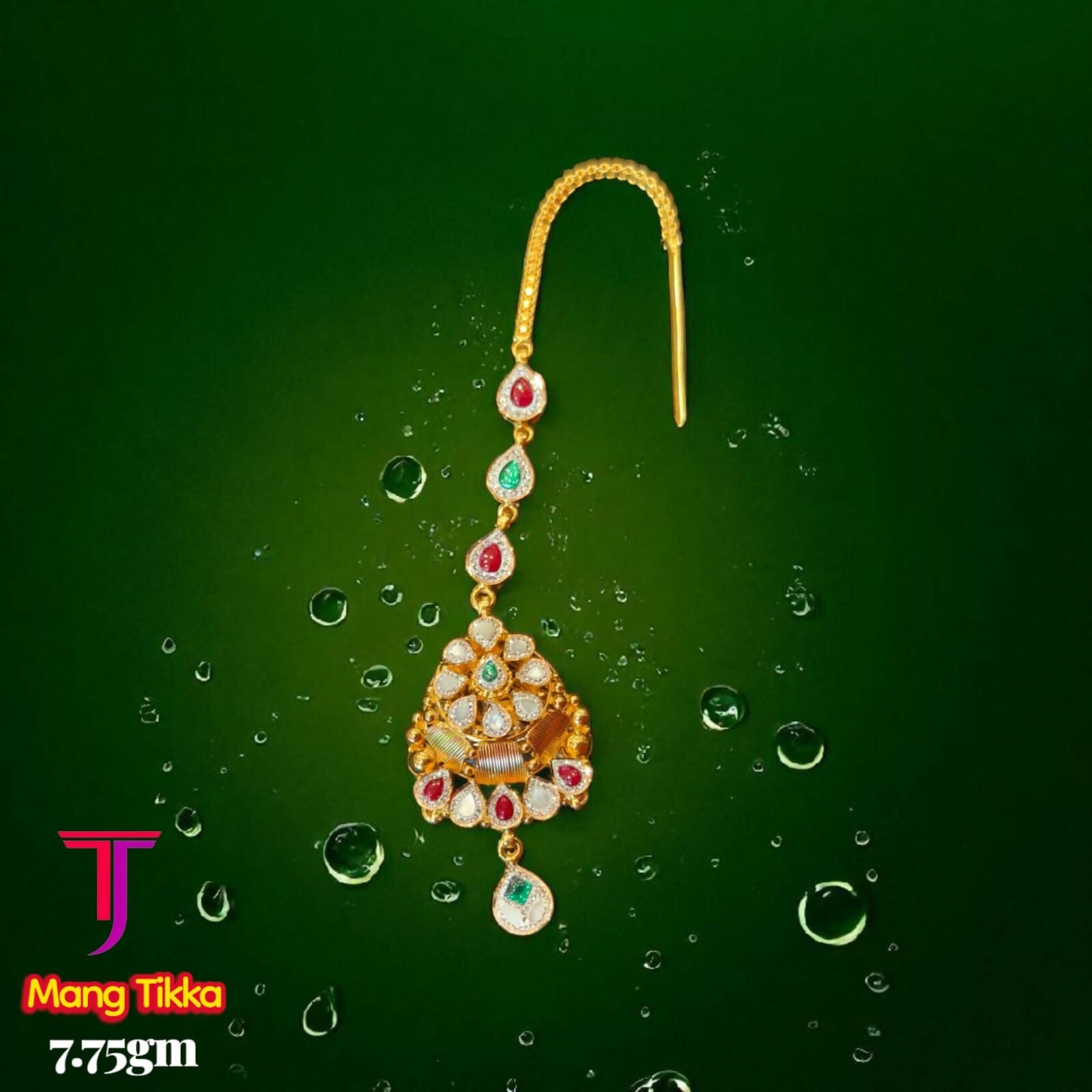 Antique Maang Tikka Sarafa Bazar India