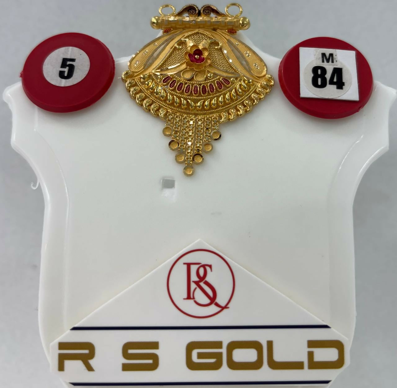 20kt Gold Mangalsutra Pendant Sarafa Bazar India