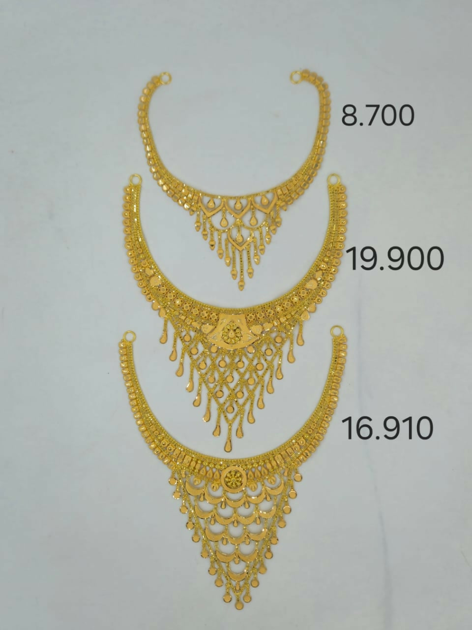 Gold Necklace Sarafa Bazar India