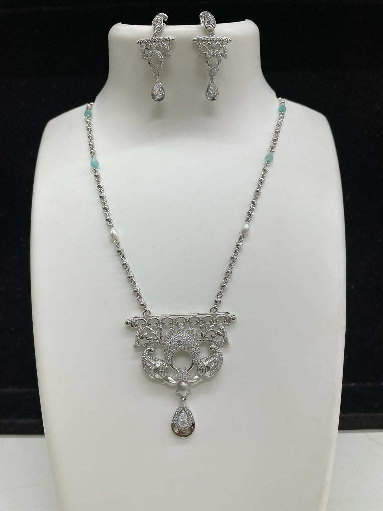 925 Silver Long Set Sarafa Bazar India