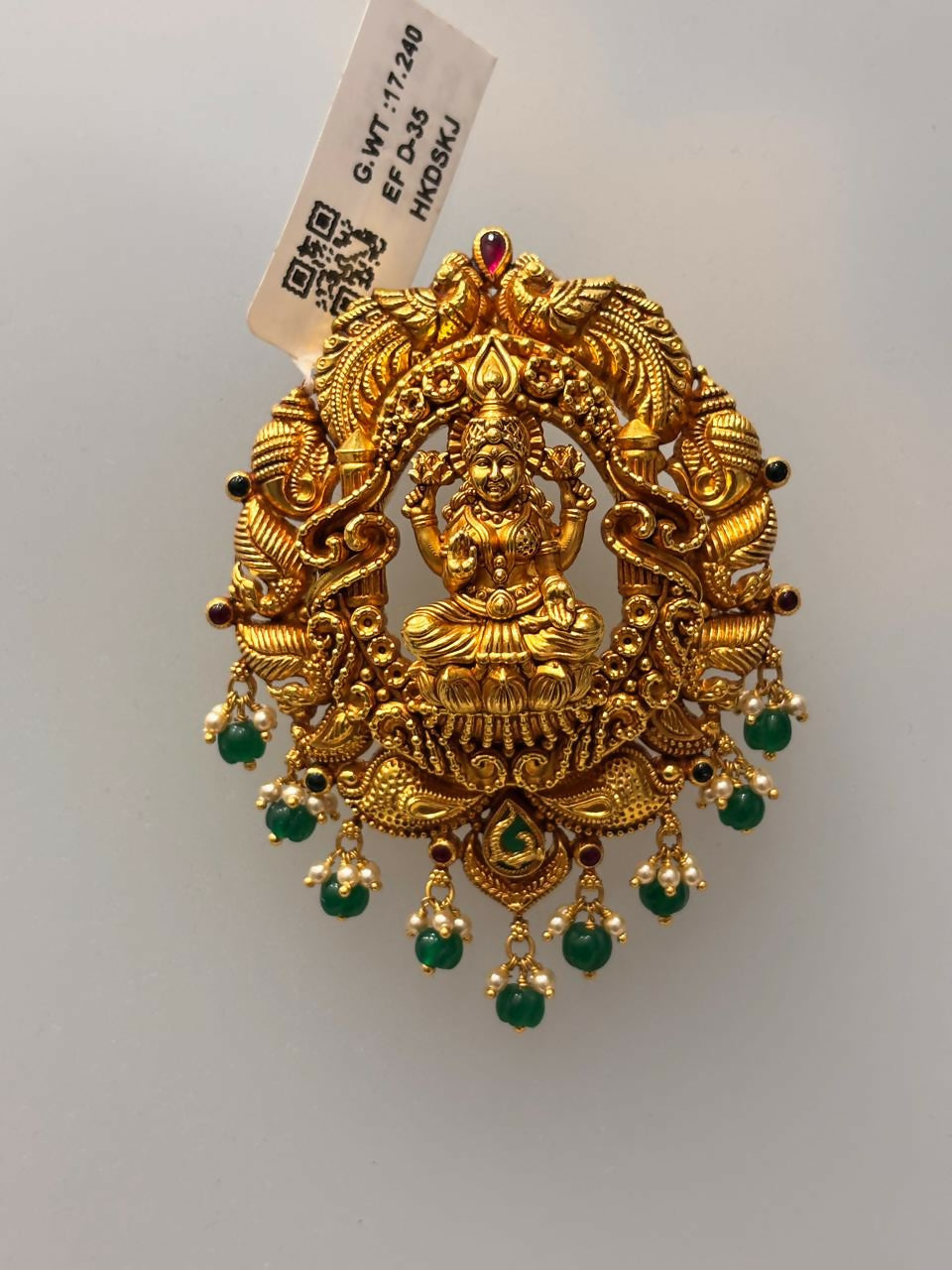 Antique Temple Pendants Sarafa Bazar India