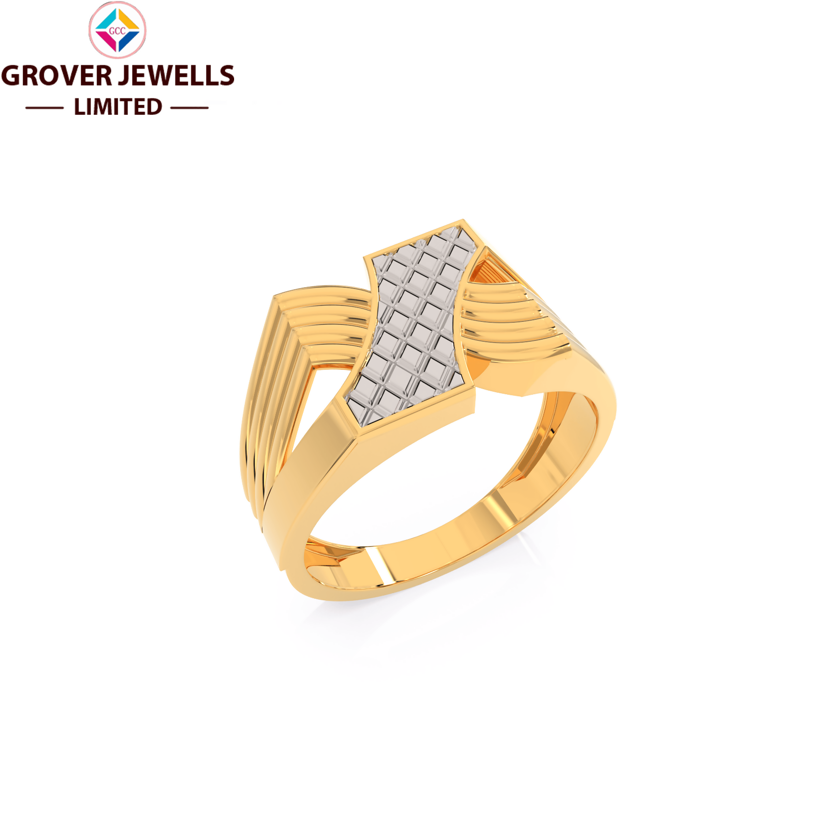 PAPER CASTING GENTS RING (PCGR-187) Sarafa Bazar India