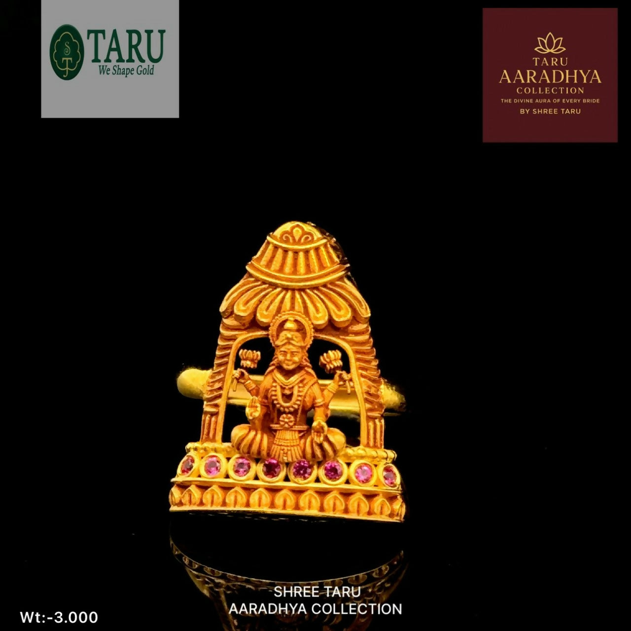 Aaradhya Antique Ladies Ring Sarafa Bazar India