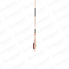 Timeless 14K Diamond Mangalsutra Necklace Sarafa Bazar India