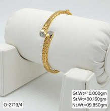 Ovel Bracelet-10gm-2719/4 Sarafa Bazar India