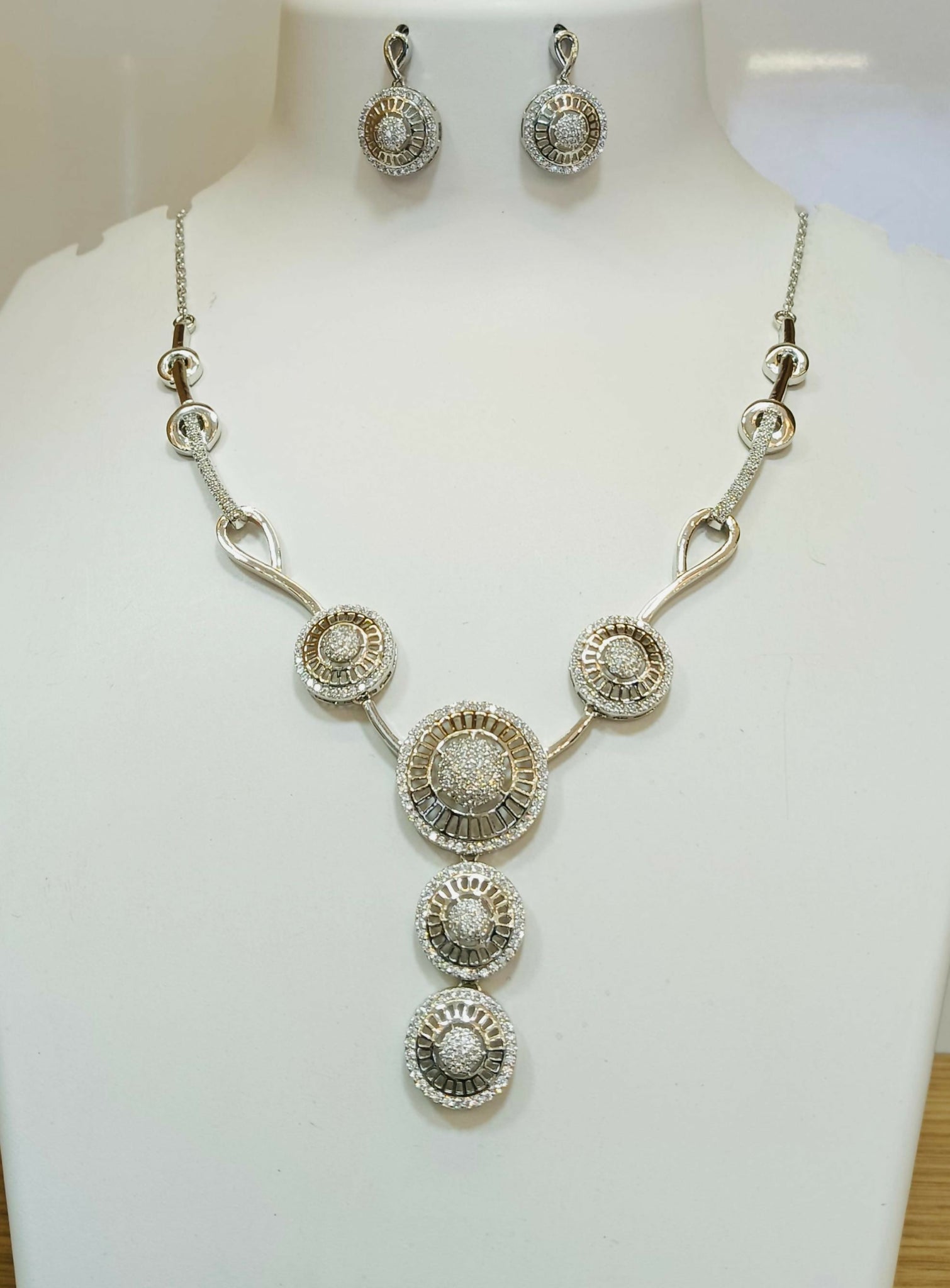 925 Silver Necklace Sarafa Bazar India