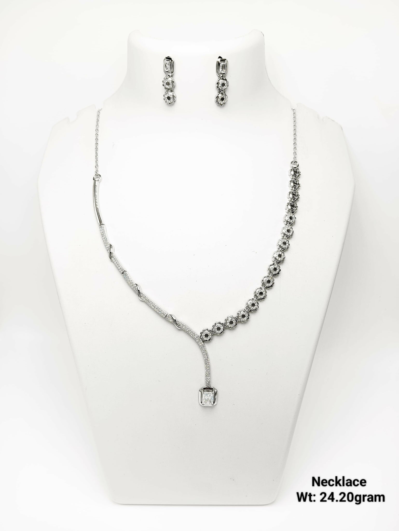 925 Silver Necklace Sarafa Bazar India