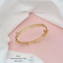 18kt Italian Gods Kada Sarafa Bazar India