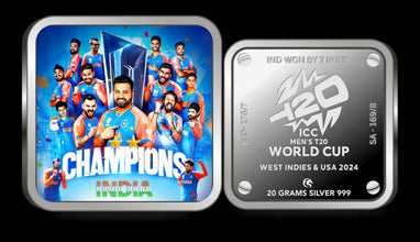 T-20 World Cup 2024 Silver Coin Sarafa Bazar India