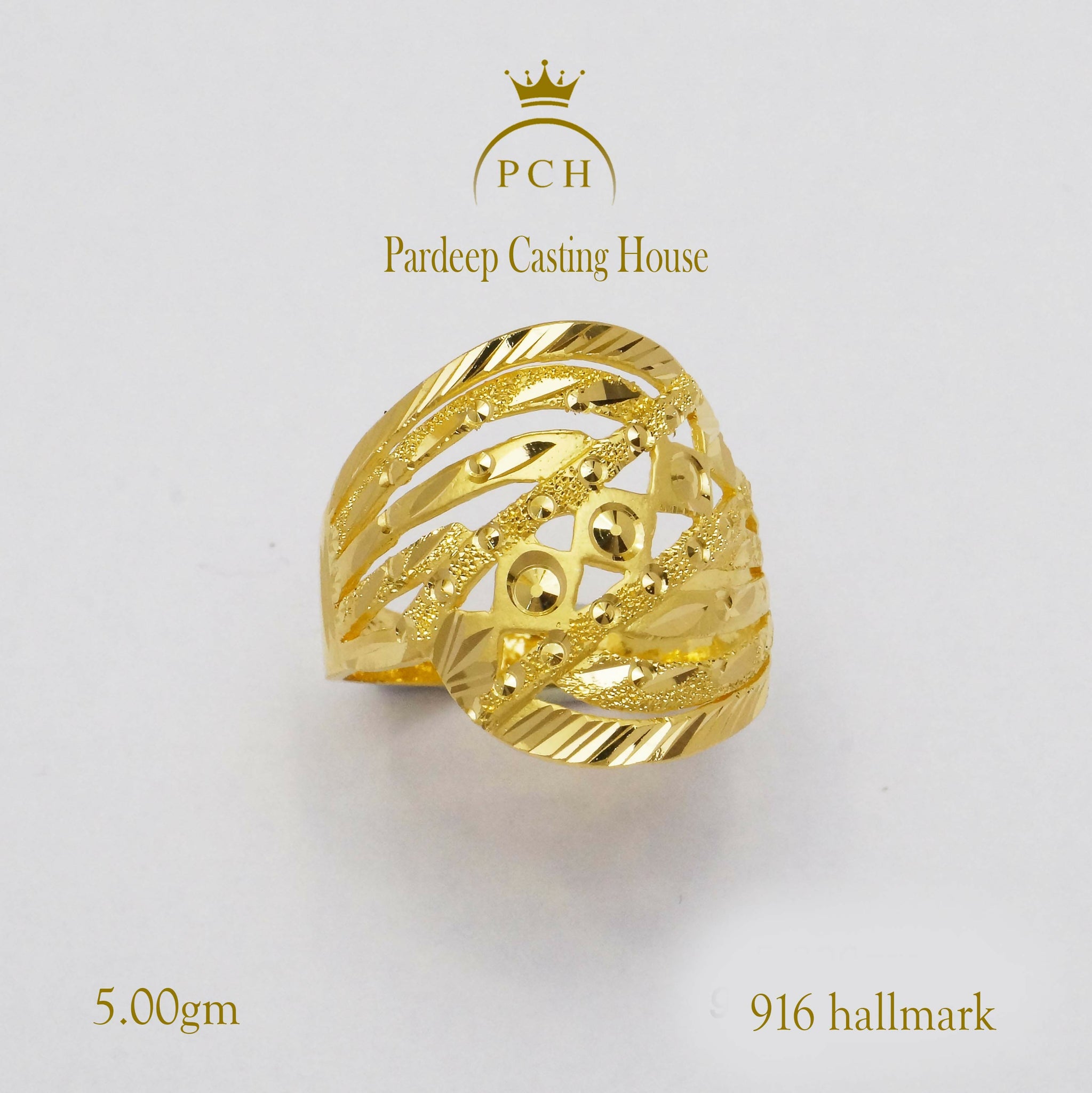 (7) 22kt GOLD EXCLUSIVE LADIES RING