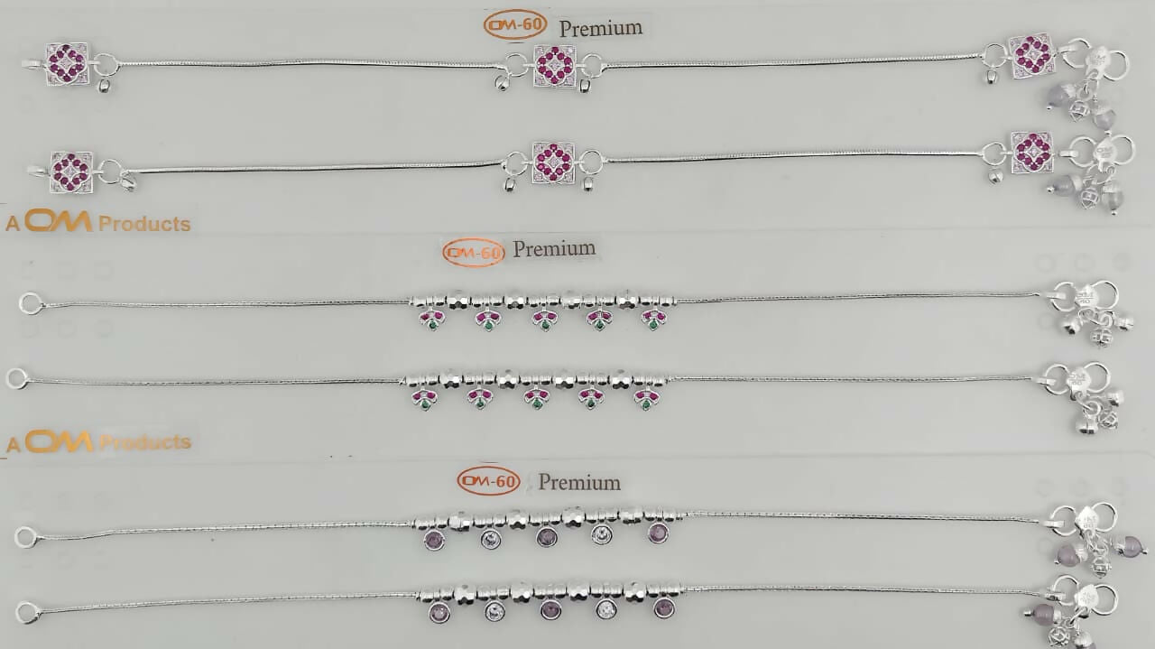 Silver Micro Payal Sarafa Bazar India