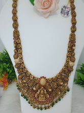 Antique Temple Long Set Sarafa Bazar India