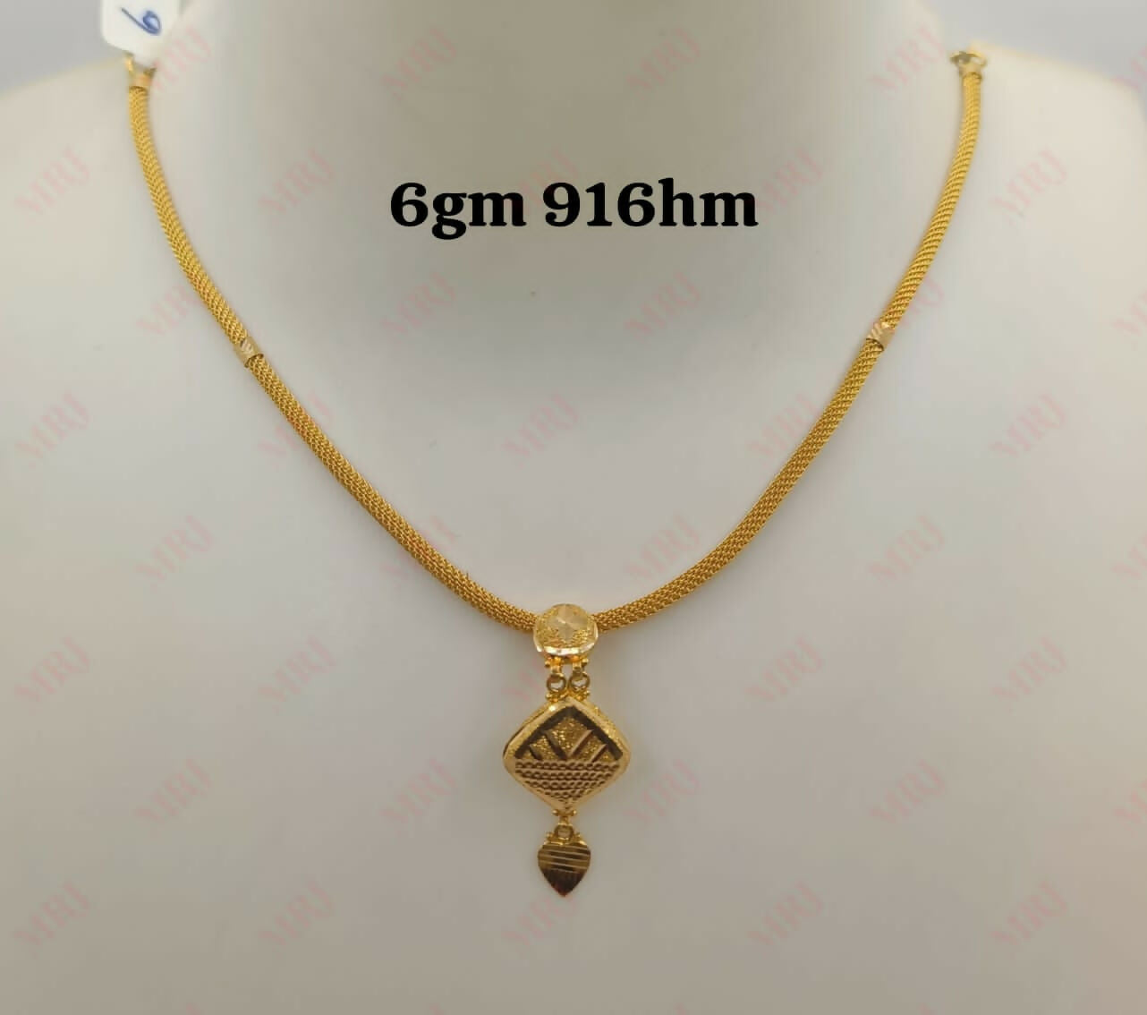 22kt Gold Chain Set Sarafa Bazar India