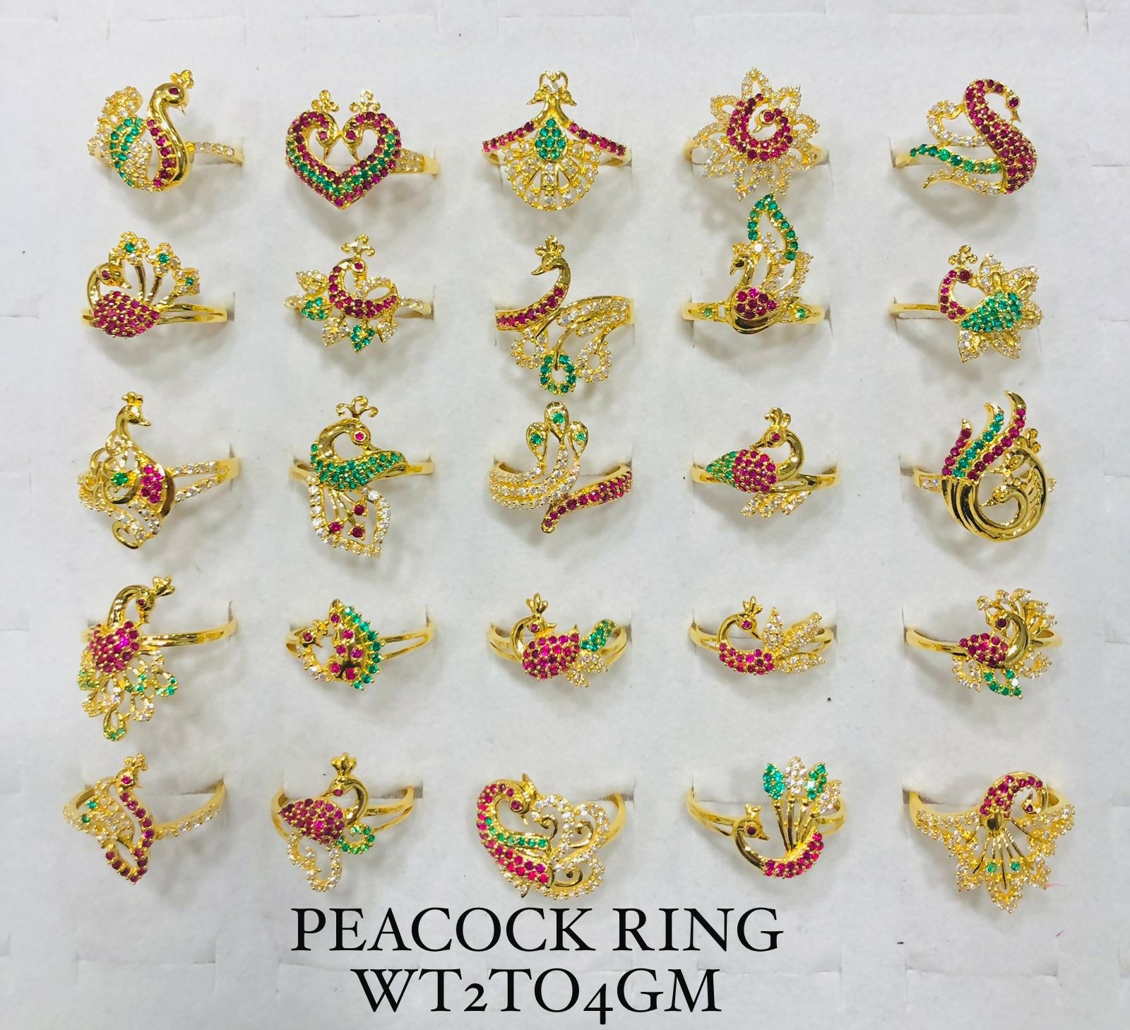 Peacock Ring Sarafa Bazar India