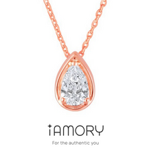 14kt Lab Grown Diamond Chain Pendant Sarafa Bazar India