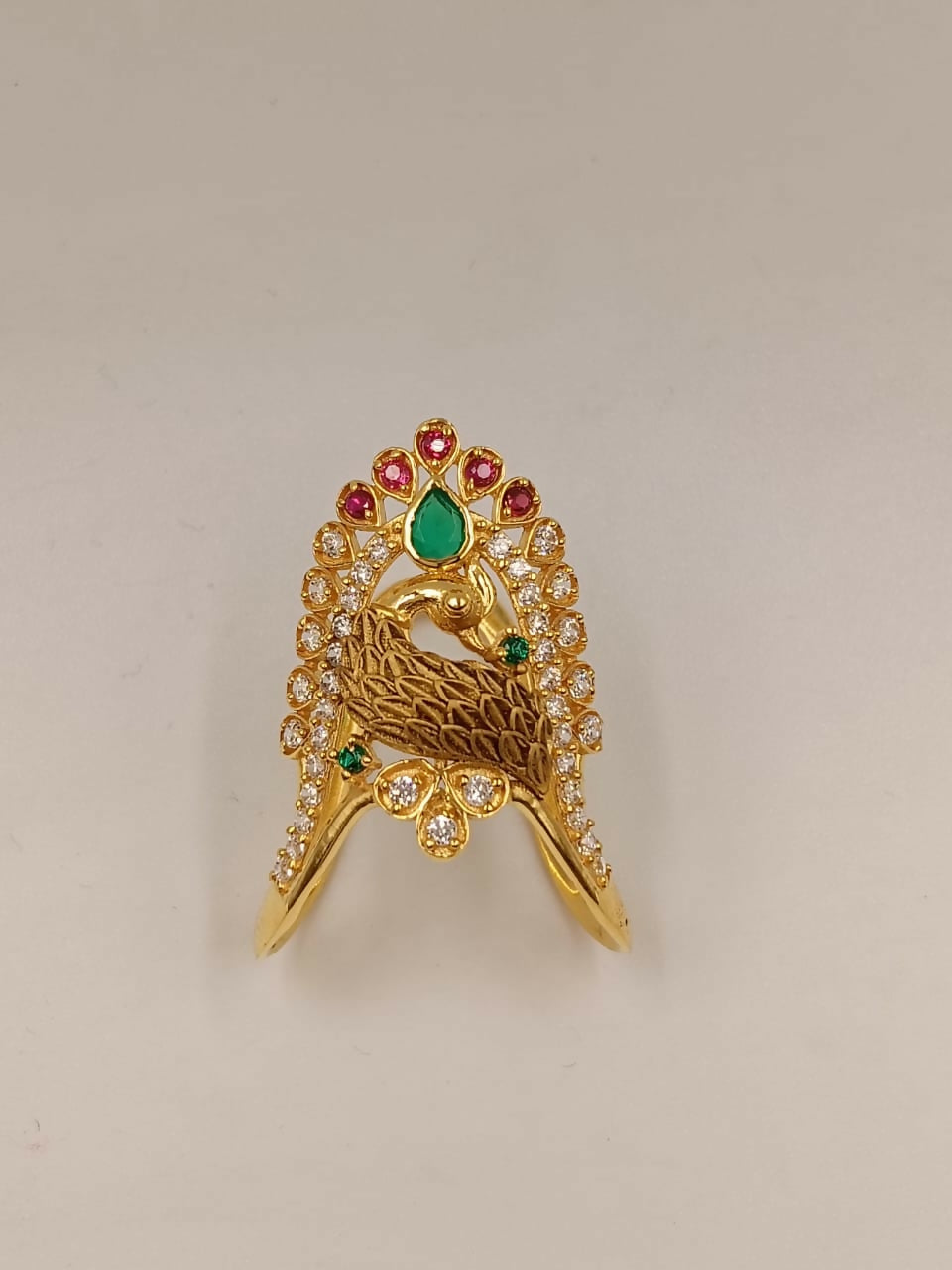 CZ Venki Ladies Ring Sarafa Bazar India