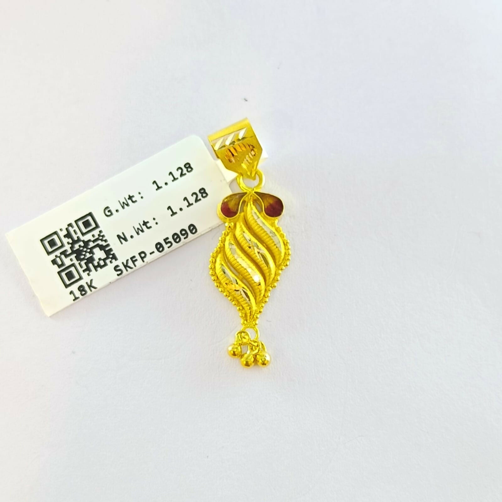 Gold Ladies Pendant Sarafa Bazar India