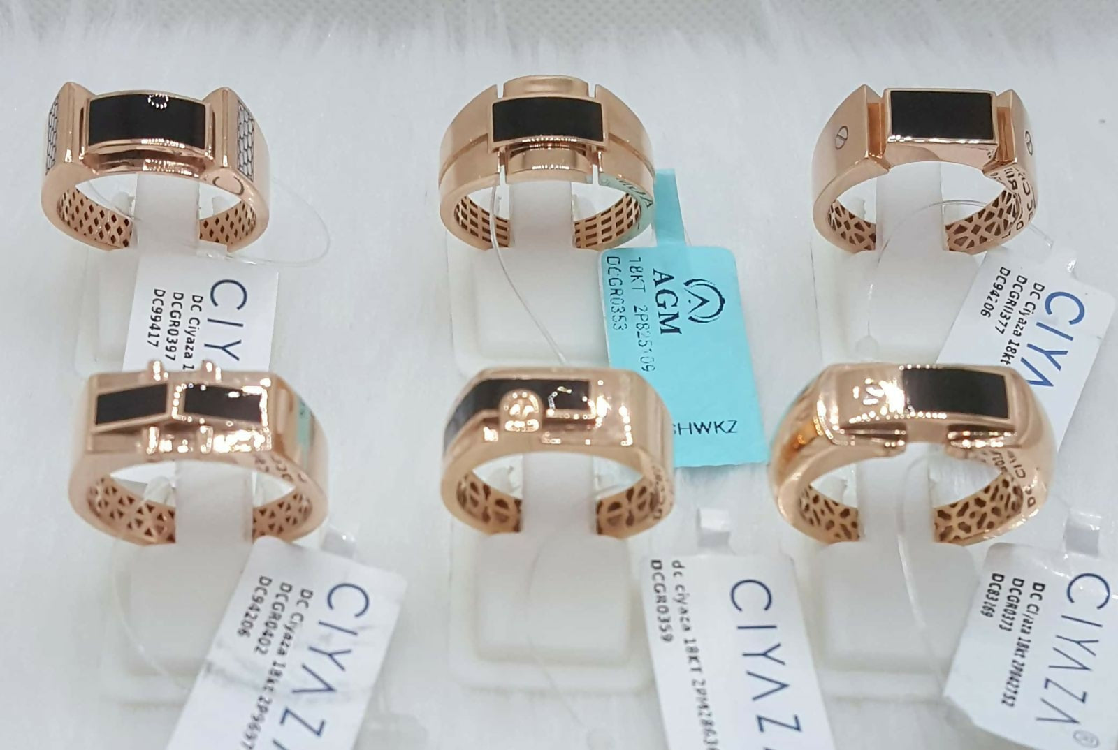 Rose Gold Gents Rings Sarafa Bazar India