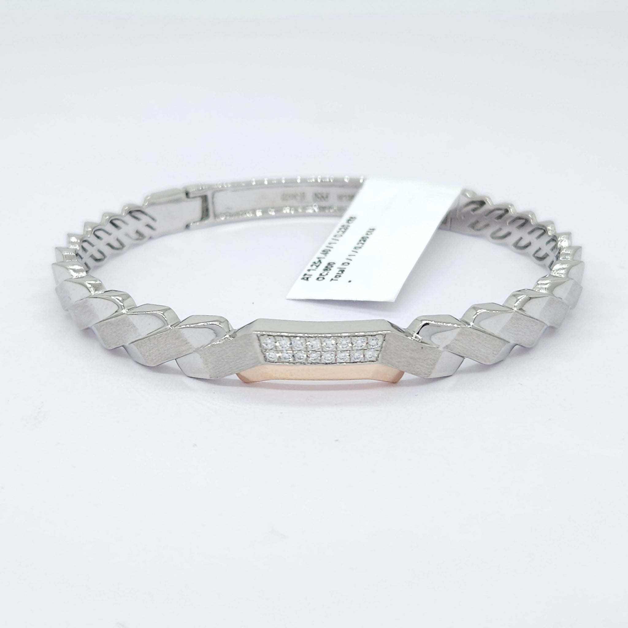 Platinum Gents Bracelet Sarafa Bazar India