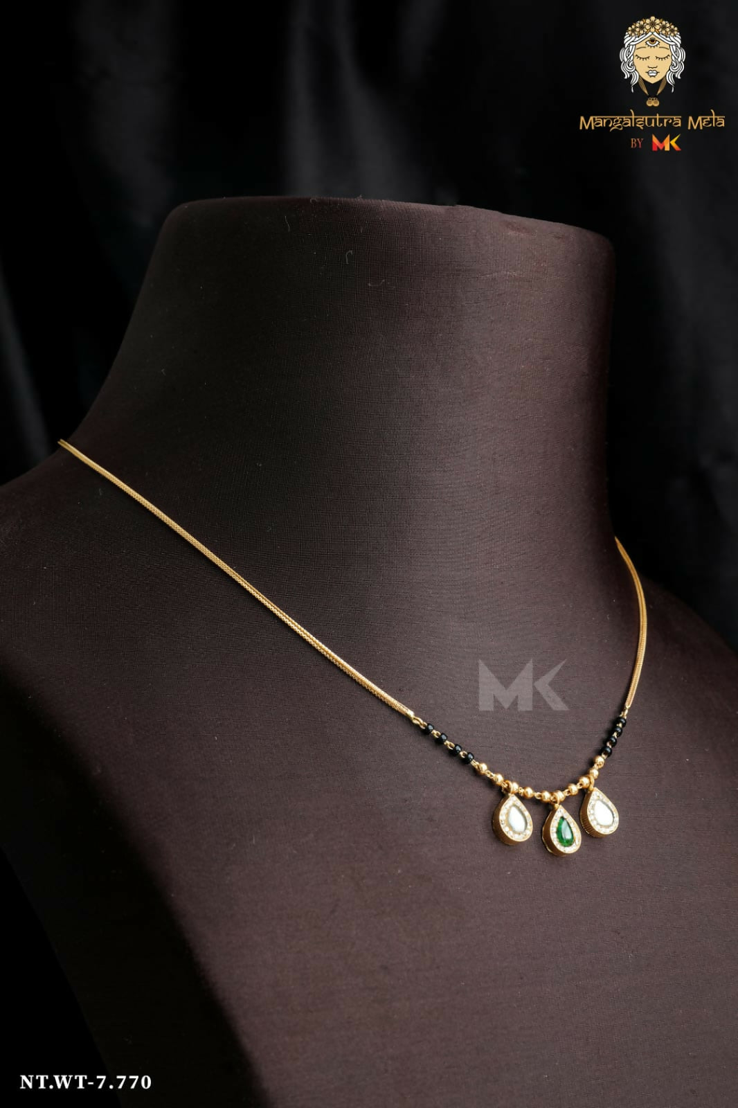 CZ Mangalsutra Sarafa Bazar India