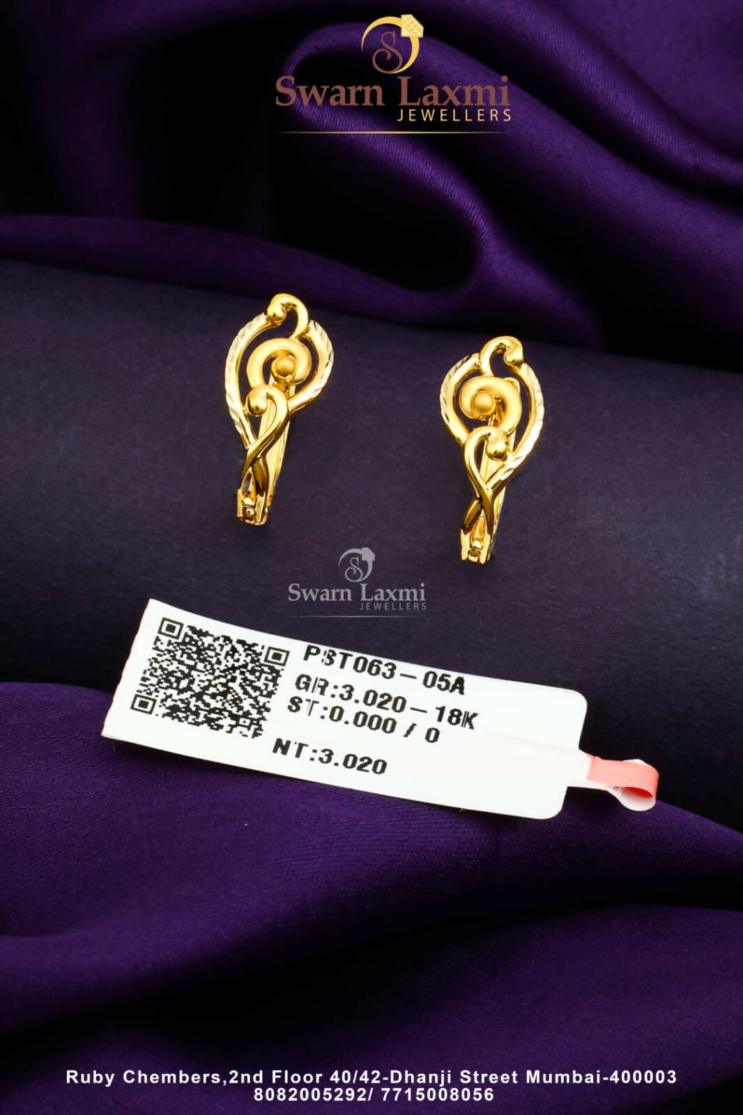 18kt Emerald Bali Sarafa Bazar India