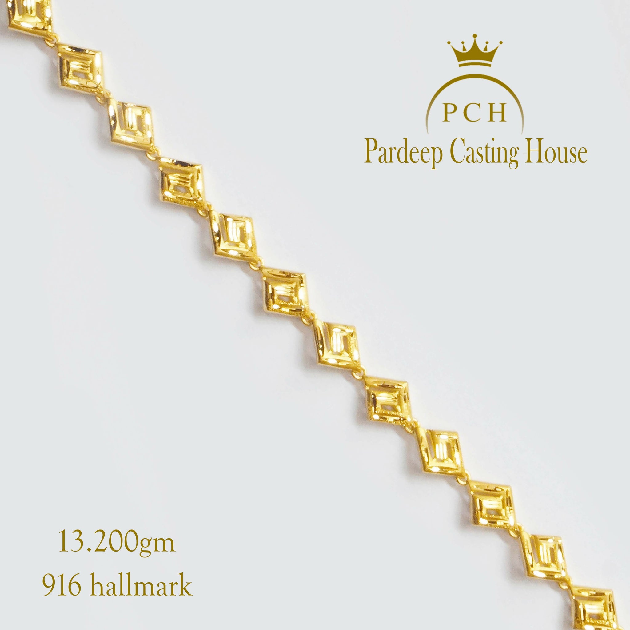 22kt FANCY GOLD BRACELETS FOR WOMEN & GIRLS Sarafa Bazar India