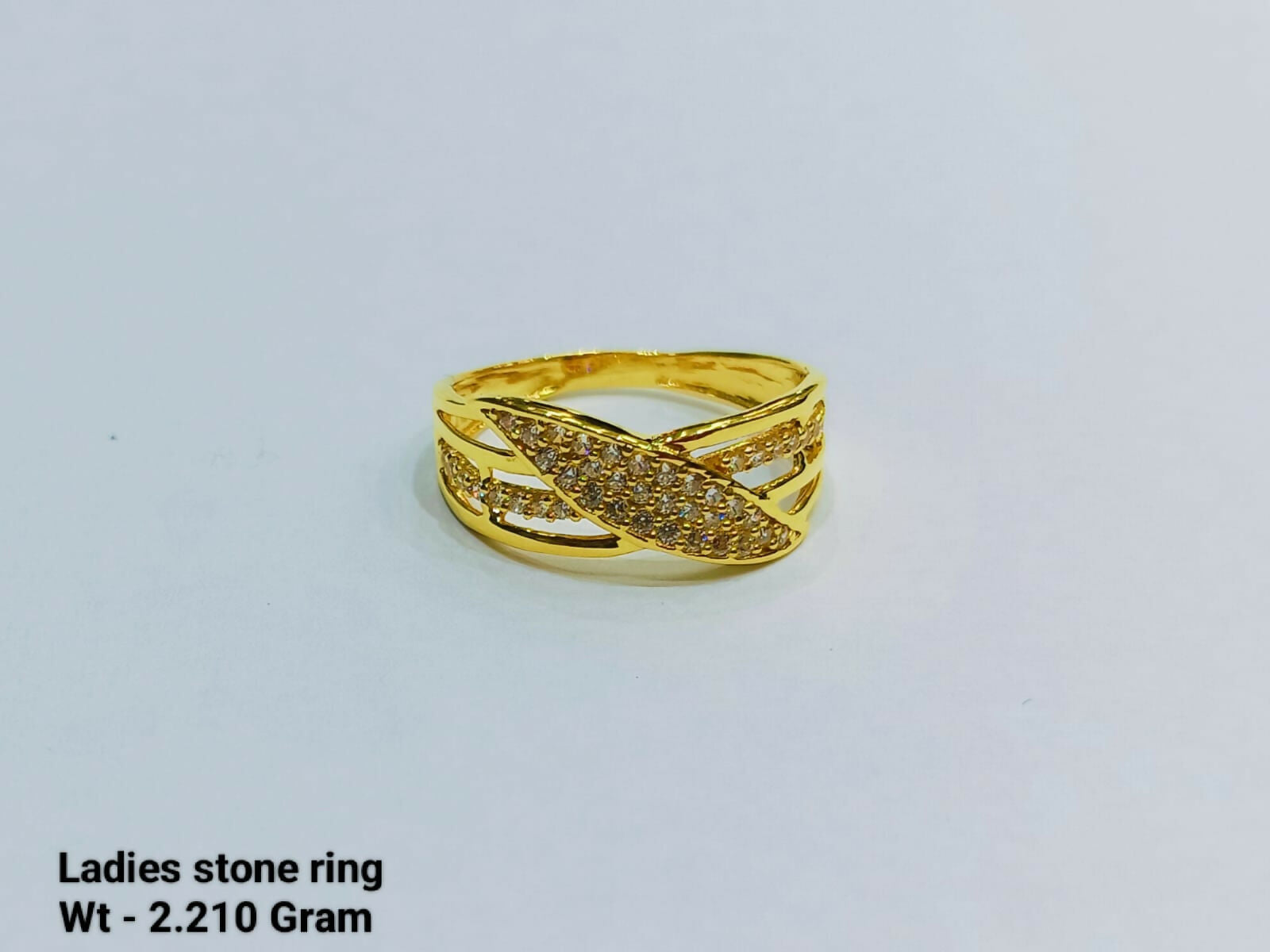 Ladies Stone Ring Sarafa Bazar India