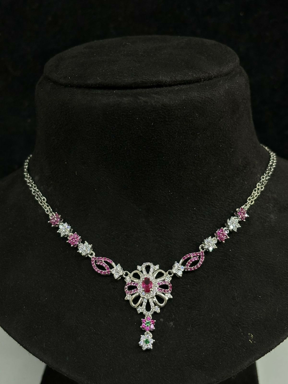 925 Silver Necklace Sarafa Bazar India