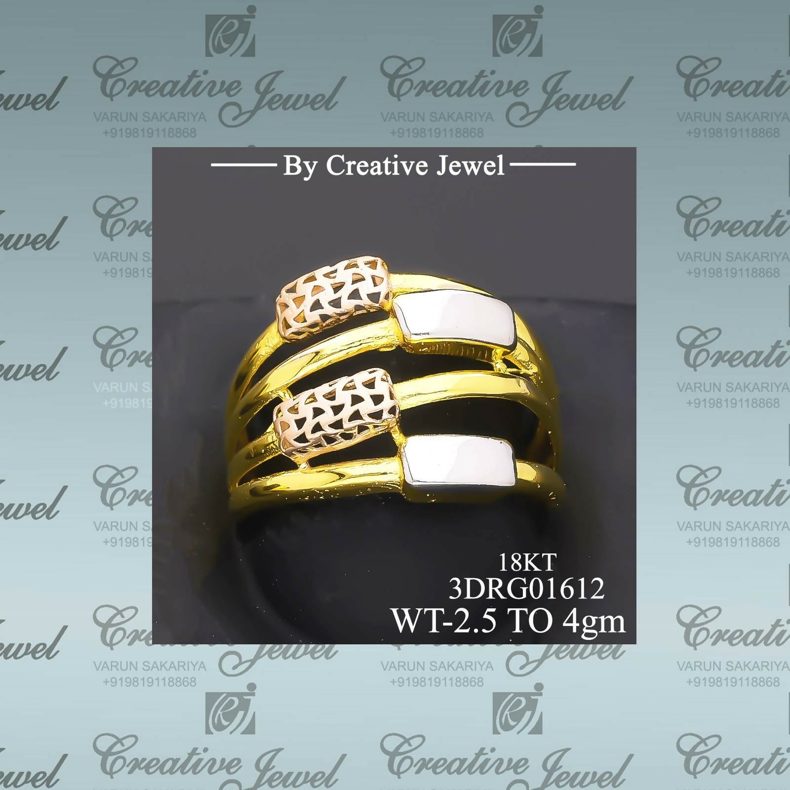 3D FUSTION RING Sarafa Bazar India