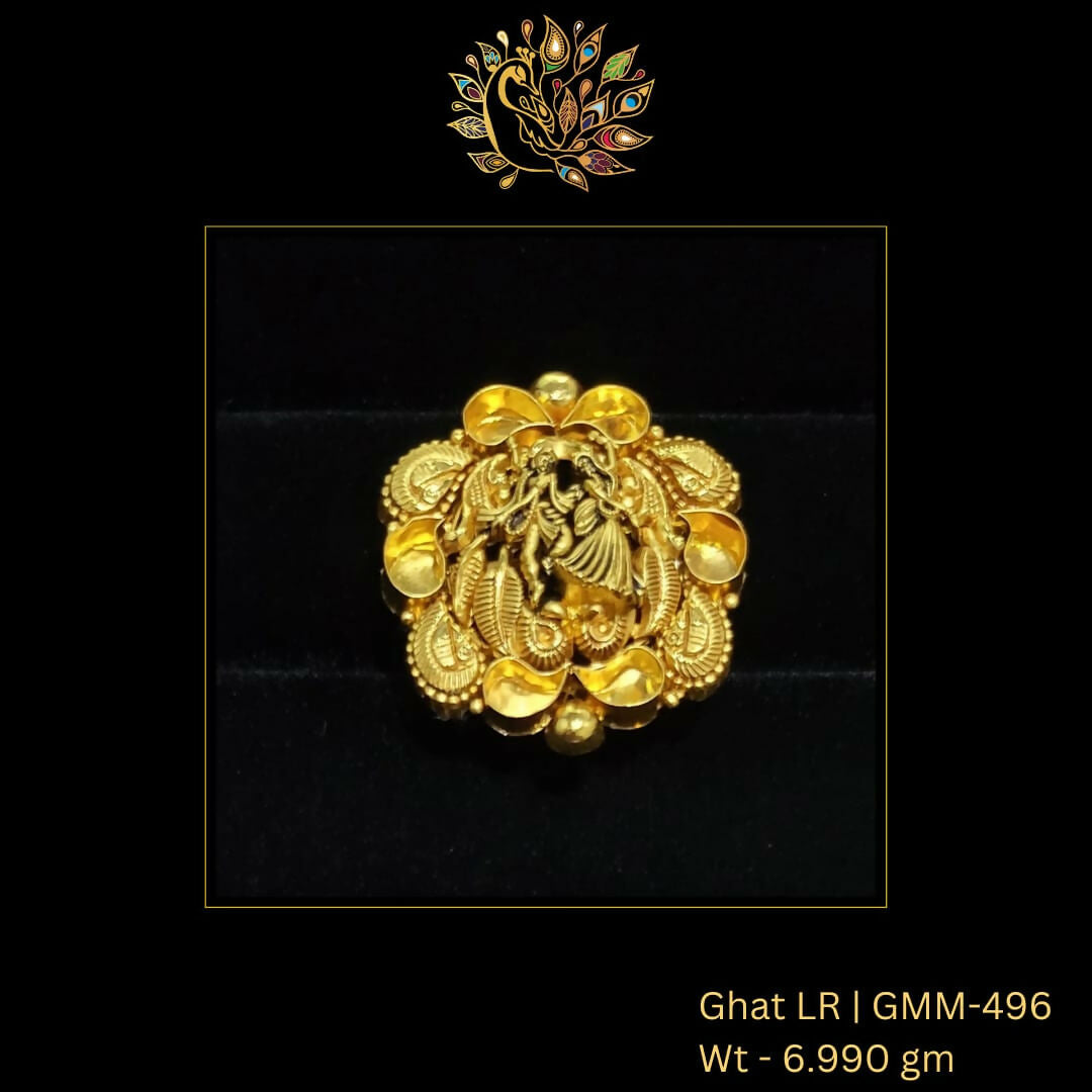 Antique Ghat Ladies Ring Sarafa Bazar India