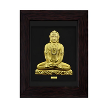 Gold Frame 1gm - Mahavir Swami Swami (22K) Sarafa Bazar India
