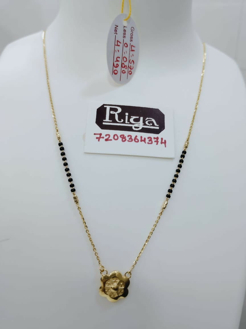 Short mangalsutra Sarafa Bazar India