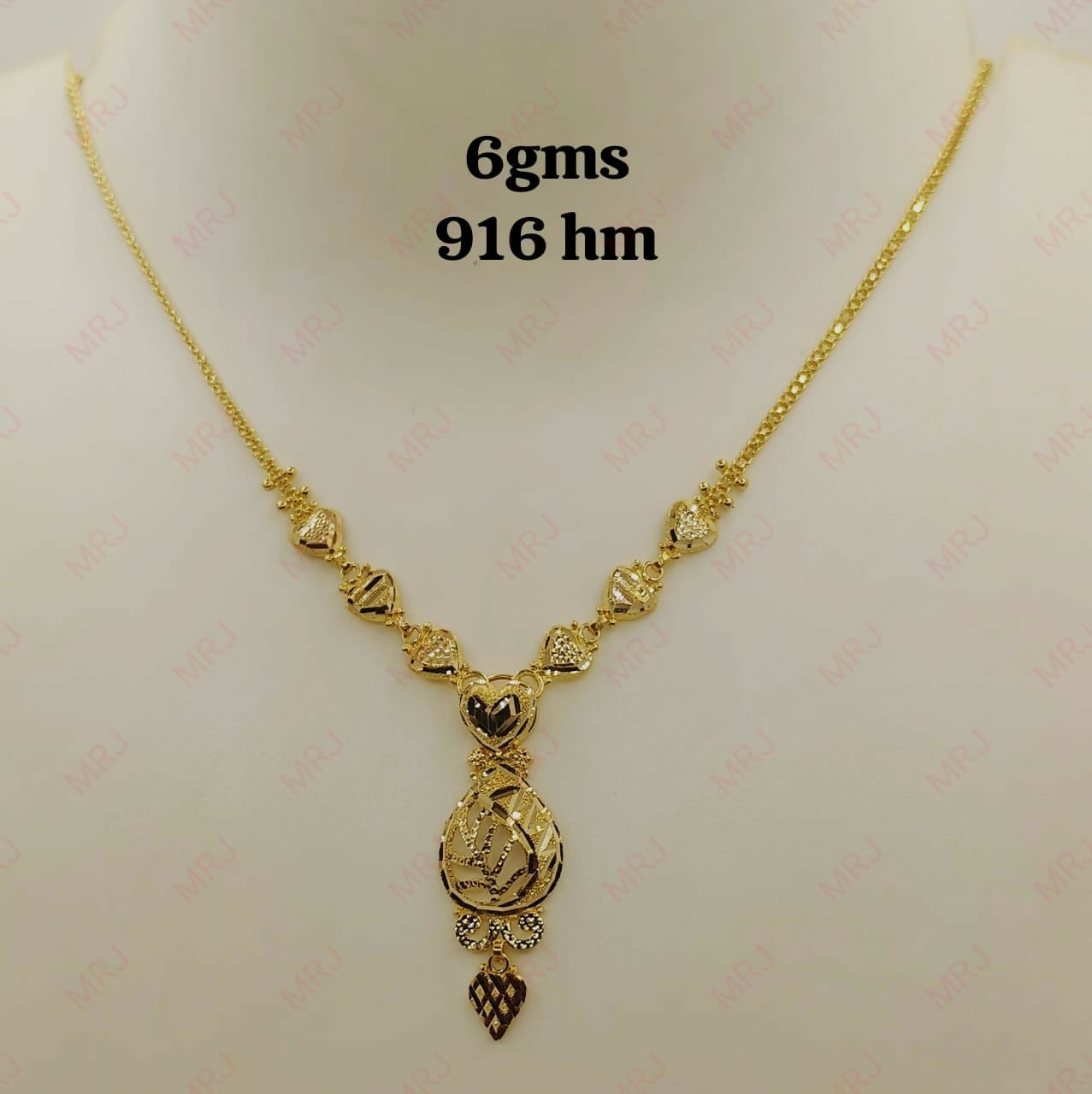 22kt Turkey Necklace Sarafa Bazar India