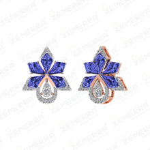 14K Gold Diamond Pendant Set for Women Sarafa Bazar India