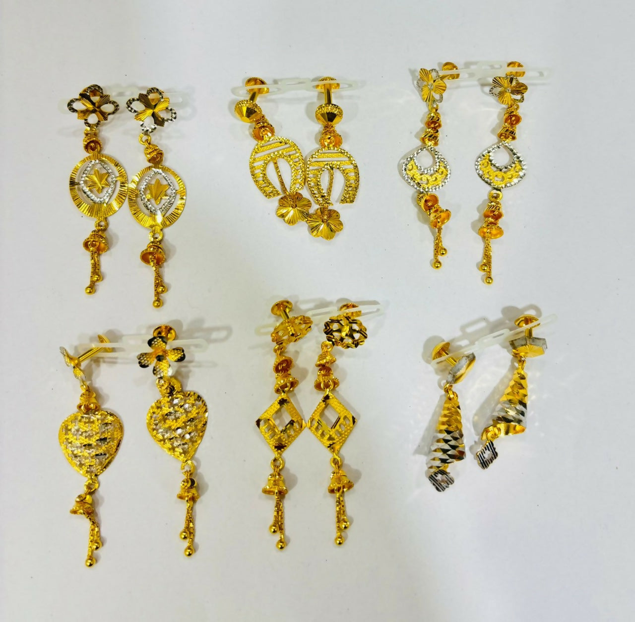 Gold Earrings Sarafa Bazar India