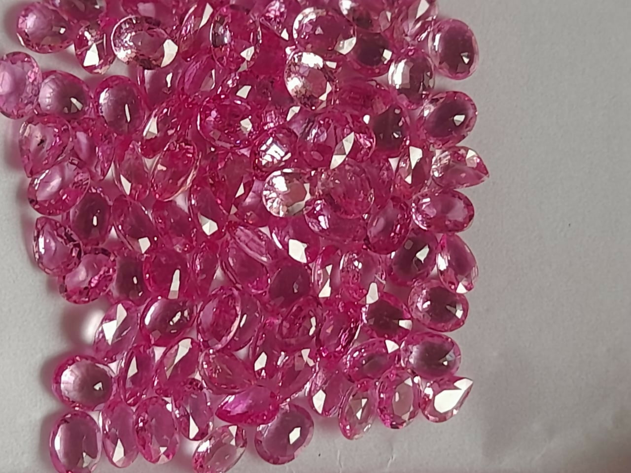 Oval Shape Stones Sarafa Bazar India