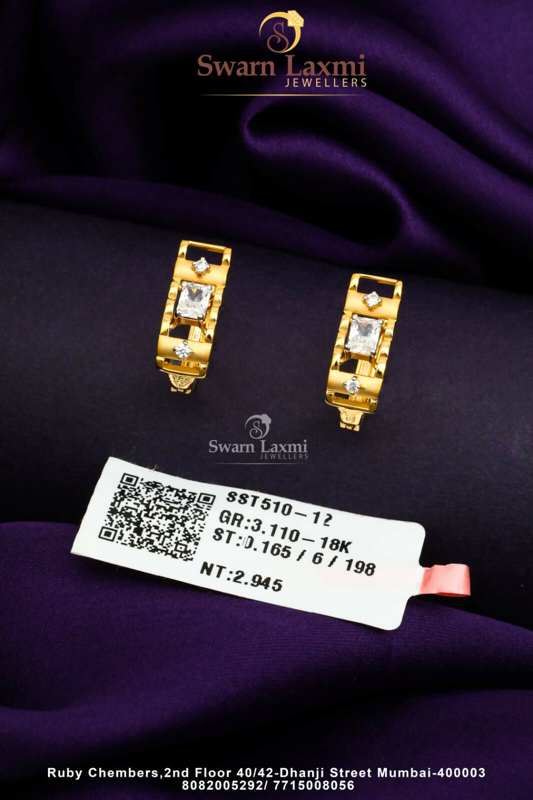 18kt Emerald Bali Sarafa Bazar India