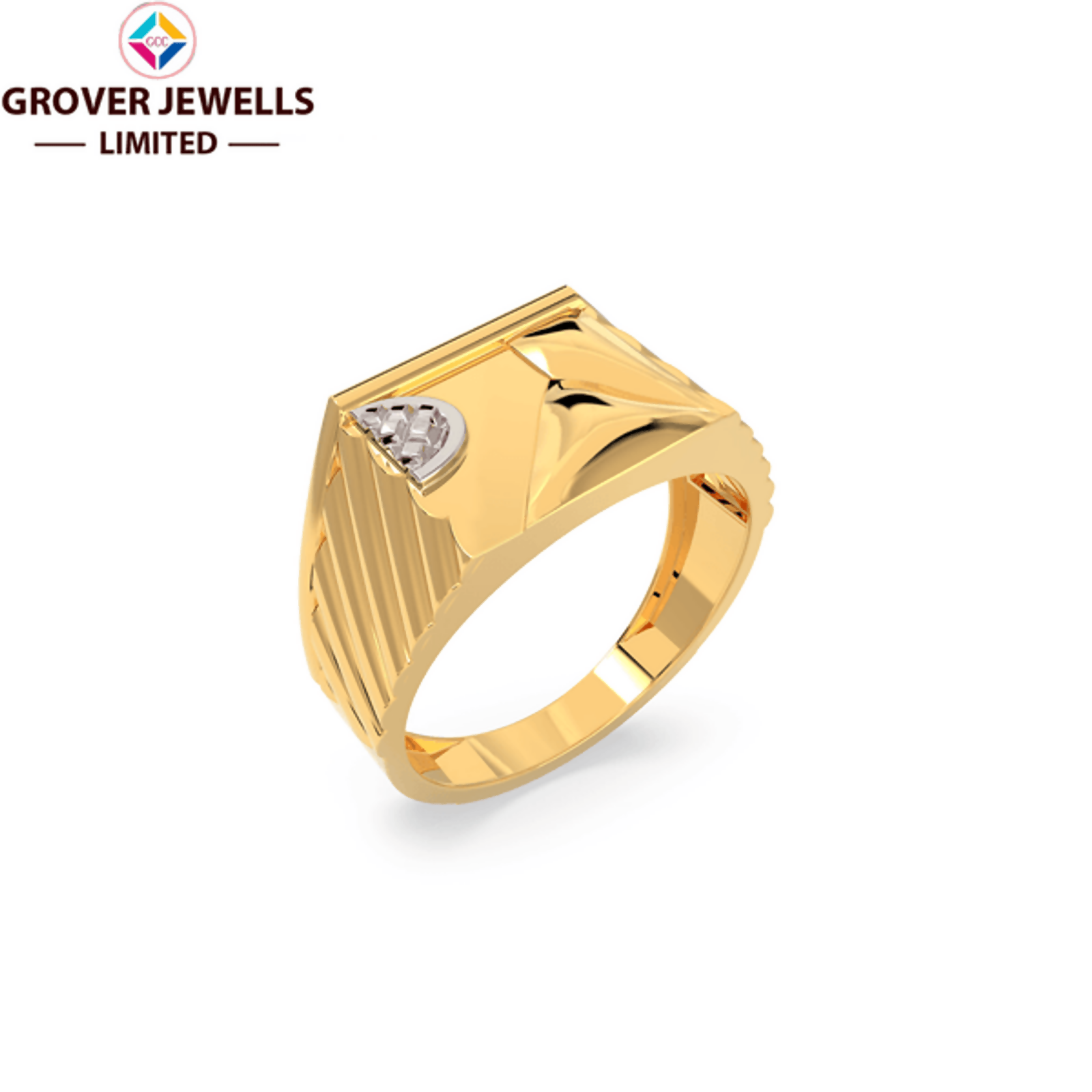 PAPER CASTING GENTS RING (PCGR-183) Sarafa Bazar India