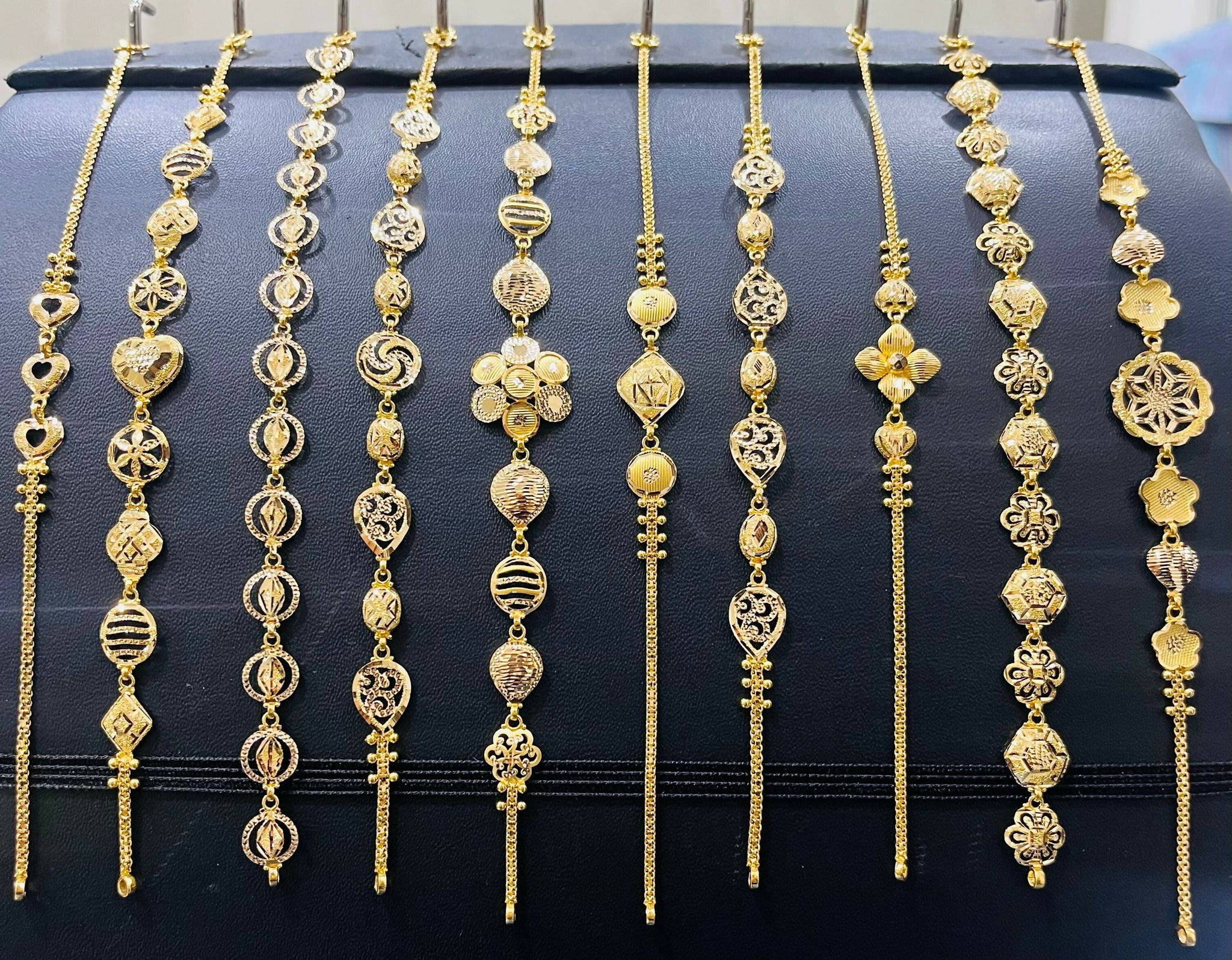 Gold Ladies Bracelets Sarafa Bazar India