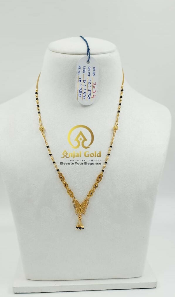 Gold Mangalsutra Sarafa Bazar India