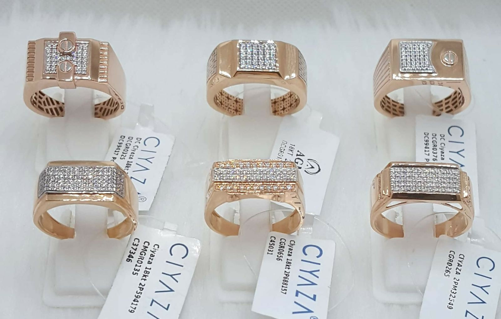 Rose Gold Gents Rings Sarafa Bazar India