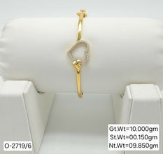 Ovel Bracelet-10gm-2719/6 Sarafa Bazar India