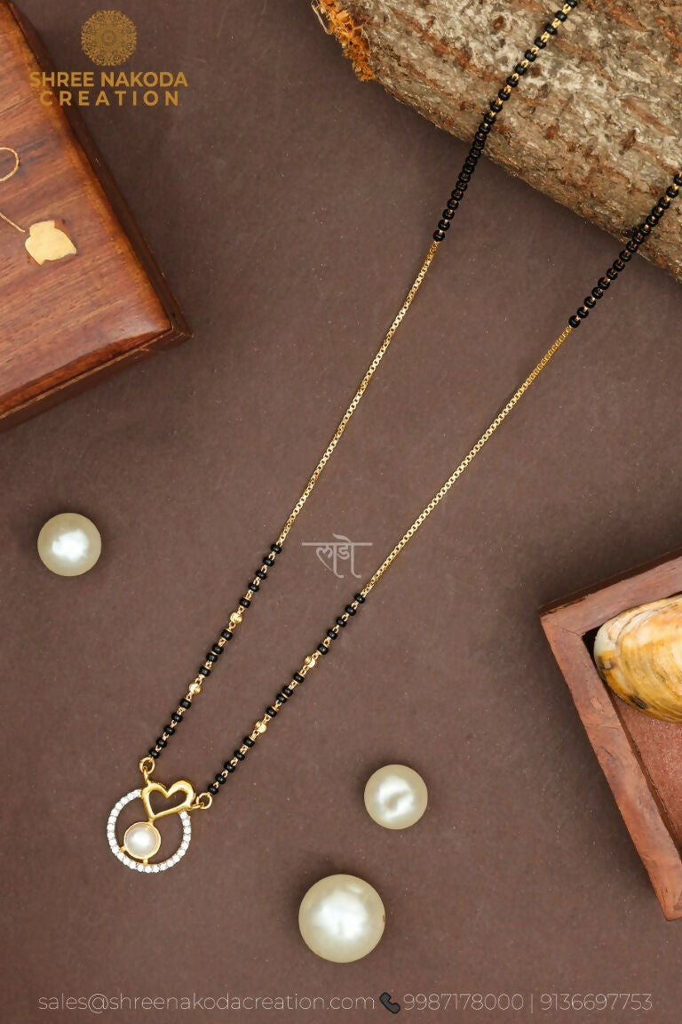 CZ Mangalsutra Sarafa Bazar India