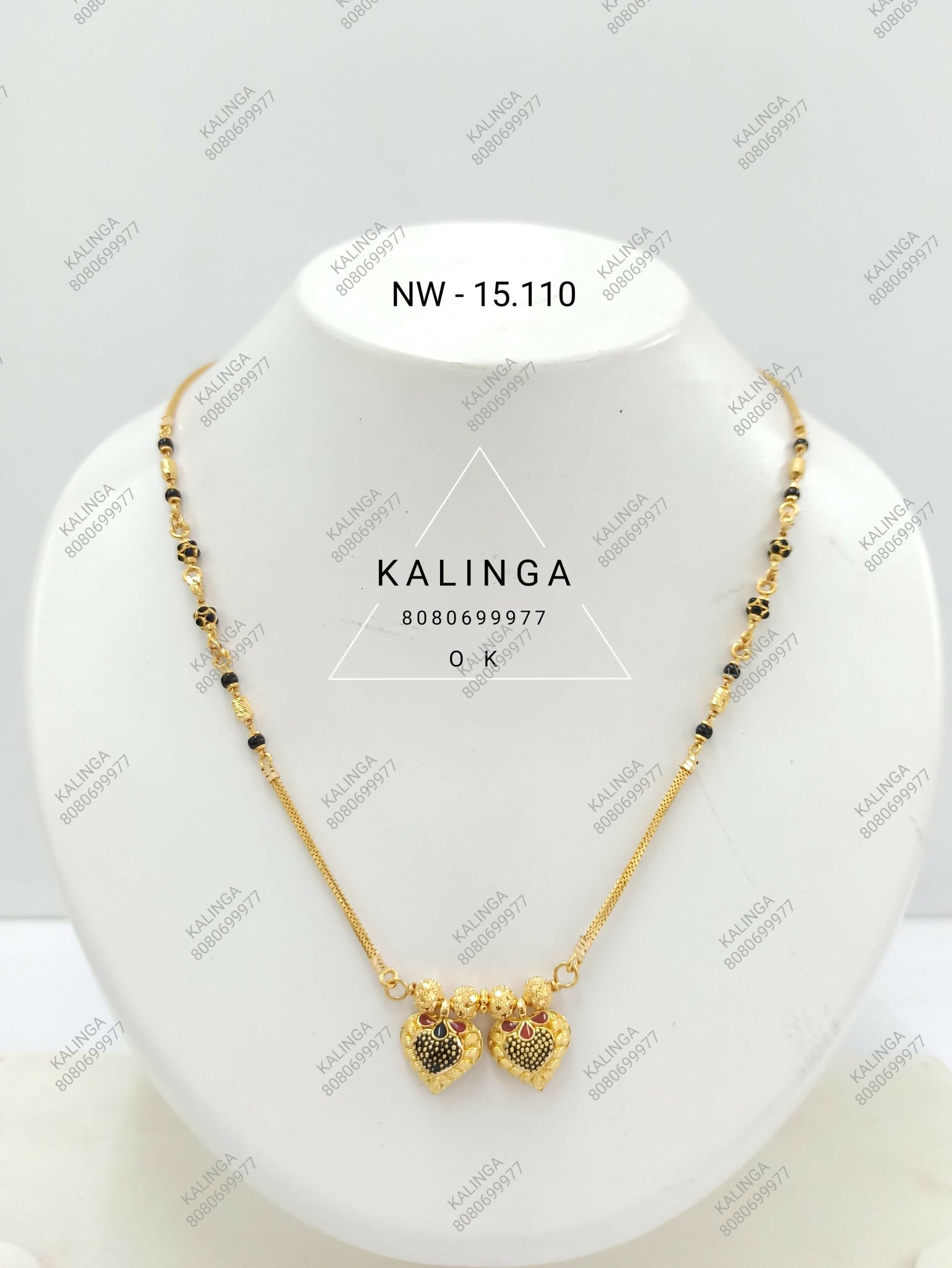 Fancy Gold Mangalsutra Sarafa Bazar India