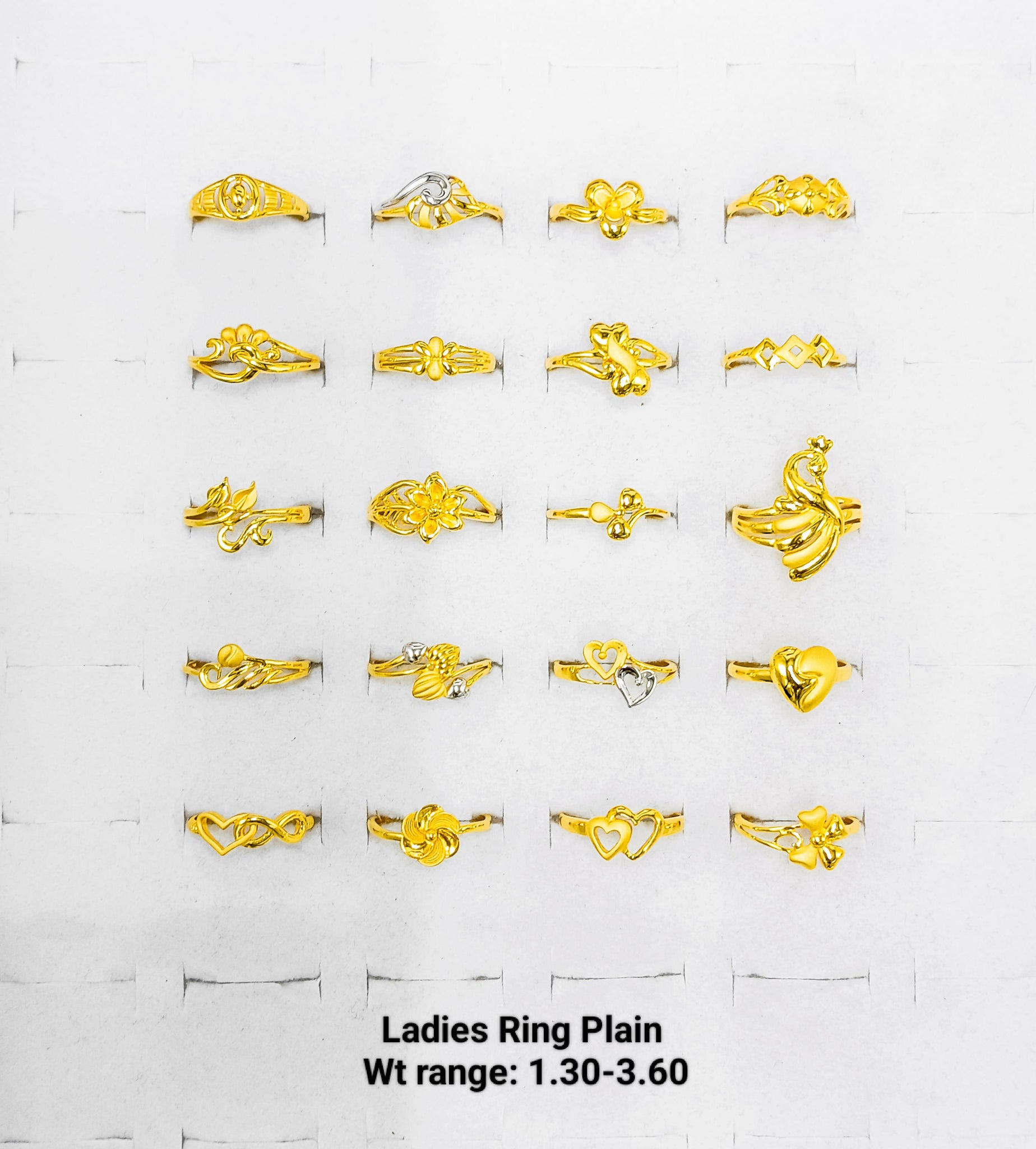 Ladies Ring Plain Sarafa Bazar India